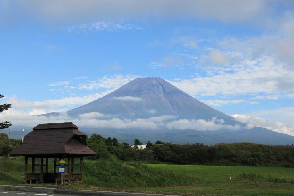 朝霧高原　富士